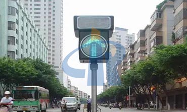 solar traffic light